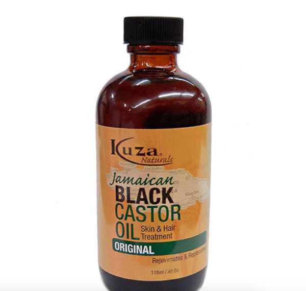 Kuza Jamaican Black Castor Oil Skin & Hair Treatment 4oz - Flaxseed Oil